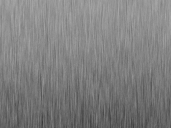 Lineaire afwerking geborsteld inox