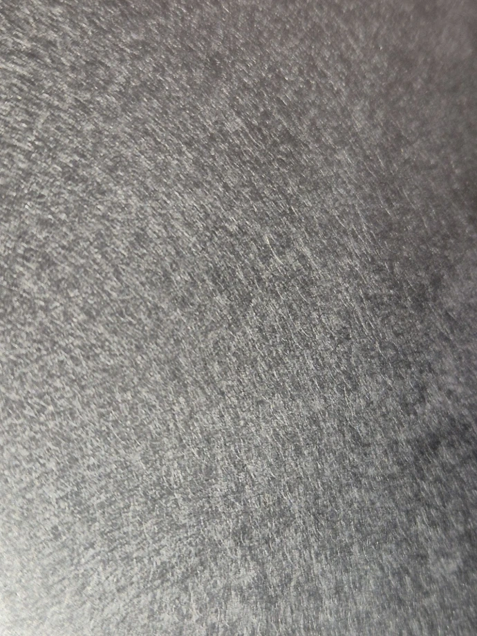 Random afwerking gesatineerd inox